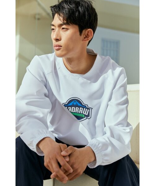 LEADRAW（リドロウ）の「エアスcoop スウェットシャツ A_ホワイト（スウェット・レディース・その他・L/XL）」の3枚目の写真