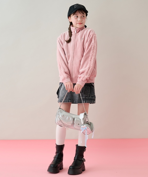 mezzo piano Junior(メゾピアノジュニア)の「2WAYショルダーバッグ(ショルダーバッグ・キッズ・シルバー・F)」の7枚目の写真