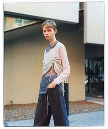 maturely | ワッシャー ラグラン アレンジ ロングスリーブ(Tシャツ/カットソー)