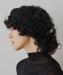 Libra Cue（リブラ キュー）の「アンティークレーススカーフ（ストール/ショール）」