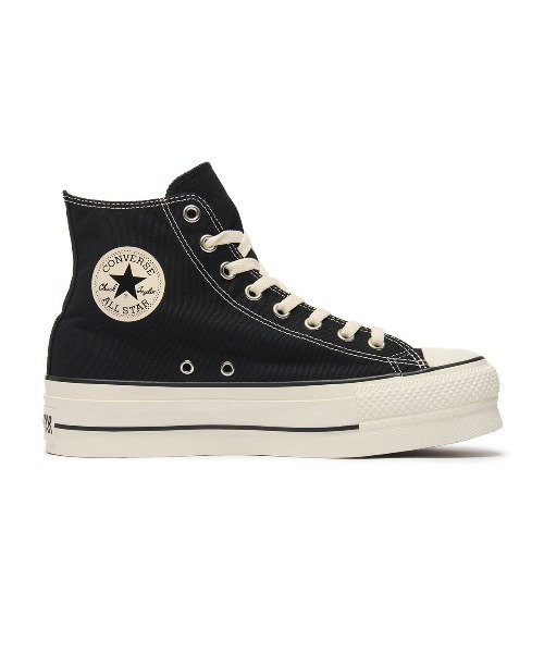 CONVERSE(コンバース)の「CONVERSE ALL STAR LIFTED HI(コンバース オールスター リフテッド HI)(スニーカー・レディース・ブラック・23cm/23.5cm/24cm/24.5cm/25cm)」の3枚目の写真