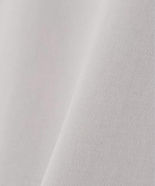 NATURAL BEAUTY BASIC(ナチュラルビューティーベーシック)の「<接触冷感>◇ベーシックTシャツ フォルムスリーブ(Tシャツ/カットソー・レディース・ブラック/オフホワイト/グレー・FREE)」の13枚目の写真