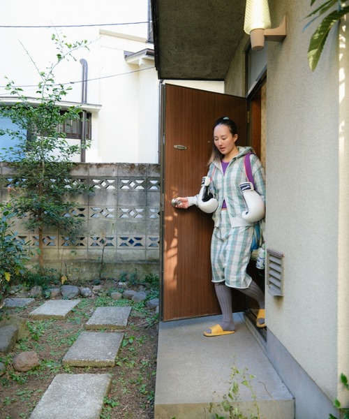 PAMM(パム)の「"Our Diary" sweat midi skirt"(スカート・レディース・ホワイト系/ドット・フリー)」の8枚目の写真