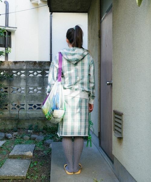 PAMM(パム)の「"Our Diary" sweat midi skirt"(スカート・レディース・ホワイト系/ドット・フリー)」の5枚目の写真