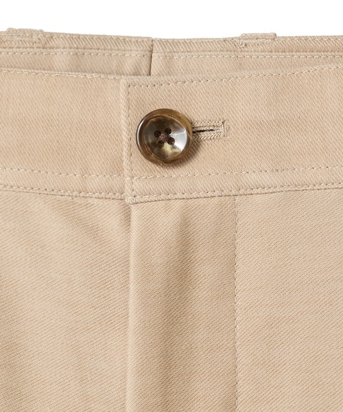 MEN'S BIGI（メンズビギ）の「デニムジャージ テーパードパンツ＜ストレッチ＞（スラックス・メンズ・ベージュ/ネイビー/ホワイト・03/02/01/04）」の5枚目の写真