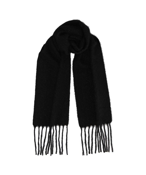 JILL STUART（ジルスチュアート）の「フォックスカシミヤラメ入り ロングマフラー（マフラー・レディース・ホワイト・FREE）」の3枚目の写真