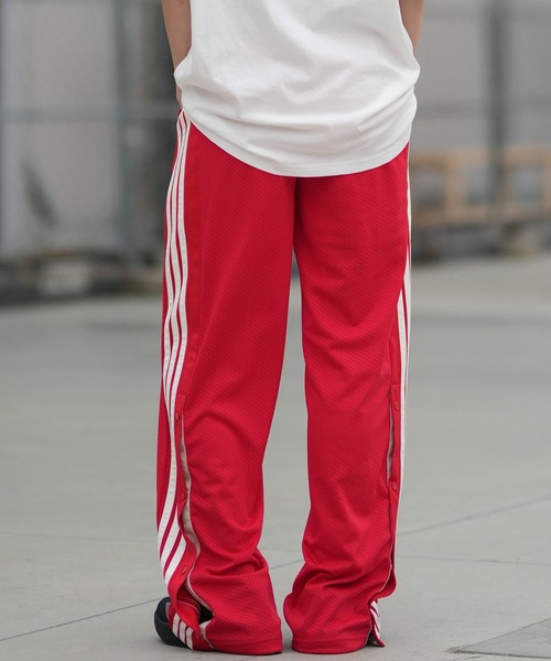 adidas(アディダス)の「adidas/アディダス W STADIUM MESH パンツ DO004(その他パンツ・レディース・ブラック×ホワイト/レッド・L/M)」の11枚目の写真