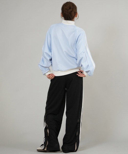 adidas(アディダス)の「adidas/アディダス W STADIUM MESH パンツ DO004(その他パンツ・レディース・ブラック×ホワイト/レッド・L/M)」の19枚目の写真