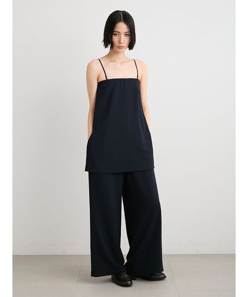 MIESROHE（ミースロエ）の「【洗える】ベアオールインワン（つなぎ/オールインワン・レディース・ホワイト/ダークネイビー/ストライプ・0/1）」の6枚目の写真