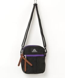 GREGORY（グレゴリー）の「クイックポケットL QUICK POCKET L ブラックXパープル（ショルダーバッグ）」