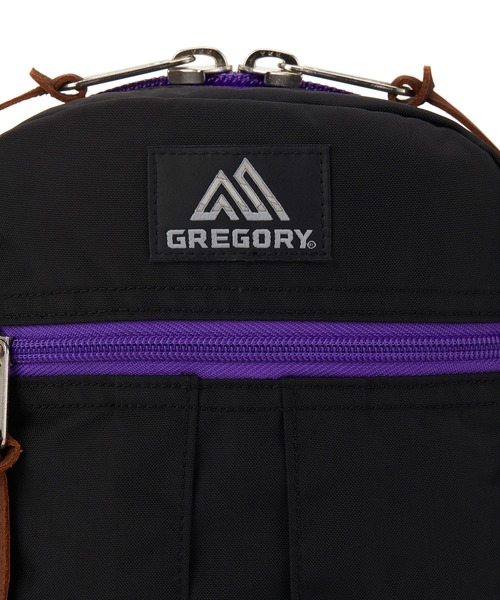 GREGORY(グレゴリー)の「クイックポケットL QUICK POCKET L ブラックXパープル(ショルダーバッグ・メンズ・ブラック×パープル・ONE SIZE)」の6枚目の写真