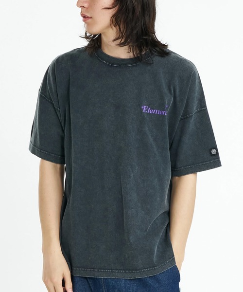 ELEMENT(エレメント)の「ELEMENT/エレメント 半袖 Tシャツ バックプリント BG021P04(Tシャツ/カットソー・メンズ・ブラック/スミクロ/ホワイト・M/XL/L)」の11枚目の写真