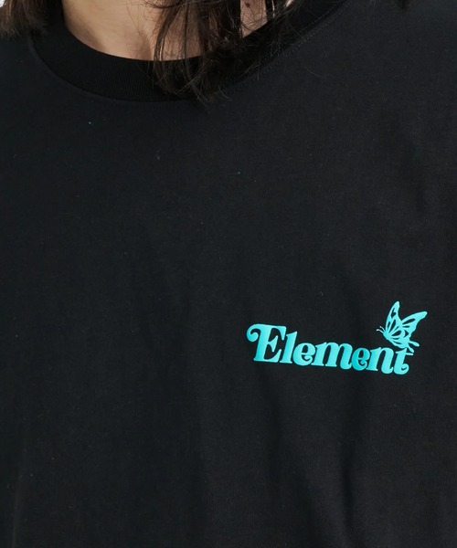 ELEMENT(エレメント)の「ELEMENT/エレメント 半袖 Tシャツ バックプリント BG021P04(Tシャツ/カットソー・メンズ・ブラック/スミクロ/ホワイト・M/XL/L)」の7枚目の写真