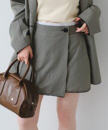 セール】【Htage】エンブロイダリーパッチワークレーススカート
