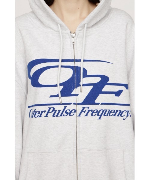 LOGO OVER HOODIE ロゴオーバーフーディー 春服 ジップパーカー