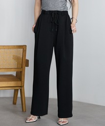 PREFERIR（プレフェリール）の「きれいめイージー ダンボールニット ストレートパンツ/ウエストゴム 洗える（その他パンツ）」