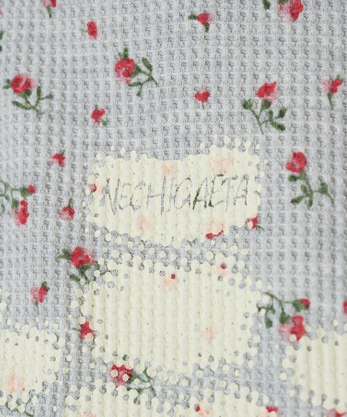 RePRODUCTION LABEL（リプロダクションレーベル）の「【RePRODUCTION LABEL / リプロダクションレーベル】クルーネックフェードフラワーサーマル（Tシャツ/カットソー・レディース・ネイビー/グレー・FREE）」の11枚目の写真
