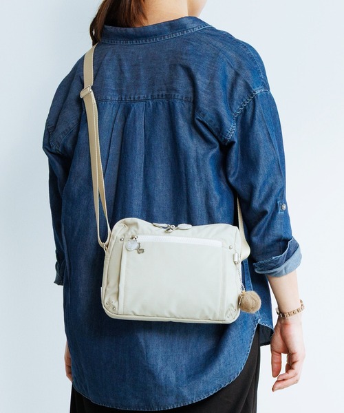 Kanana project(カナナプロジェクト)の「ショルダーバッグ PJ8-3rd LTD ブリーズライト 3L 限定モデル 20134(ショルダーバッグ・レディース・ベージュ/ブルーパープル・FREE)」の3枚目の写真