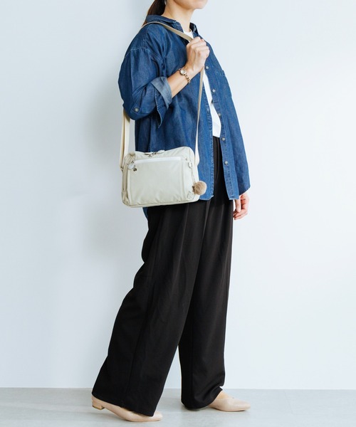 Kanana project(カナナプロジェクト)の「ショルダーバッグ PJ8-3rd LTD ブリーズライト 3L 限定モデル 20134(ショルダーバッグ・レディース・ベージュ/ブルーパープル・FREE)」の5枚目の写真