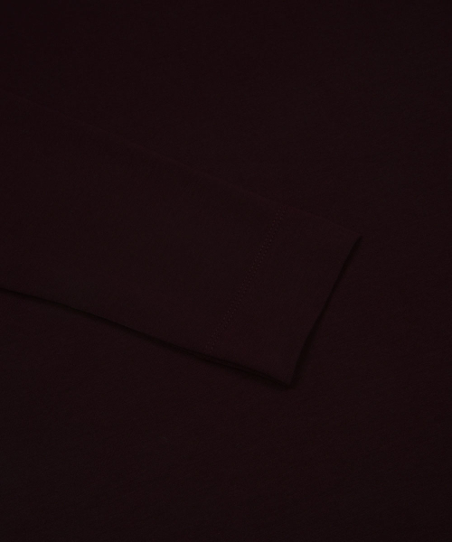 38COMEONCOMMON(38カモンコモン)の「Silky Touch Slim Long Sleeve (Burgundy)(Tシャツ/カットソー・レディース・その他・FREE)」の3枚目の写真