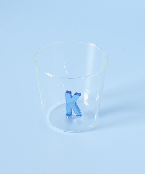 BIRTHDAY BAR（バースデイバー）の「Kindly Yours glass cup　イニシャルグラス（グラス/マグカップ/タンブラー・レディース・オレンジ/ブルー/ブルー系その他/オレンジ系その他/ブルー系その他2/オレンジ系その他2・0）」の3枚目の写真