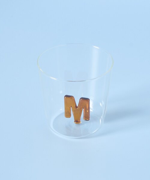 BIRTHDAY BAR（バースデイバー）の「Kindly Yours glass cup　イニシャルグラス（グラス/マグカップ/タンブラー・レディース・オレンジ/ブルー/ブルー系その他/オレンジ系その他/ブルー系その他2/オレンジ系その他2・0）」の5枚目の写真