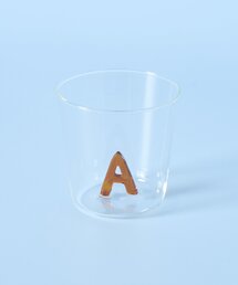 BIRTHDAY BAR（バースデイバー）の「Kindly Yours glass cup　イニシャルグラス（グラス/マグカップ/タンブラー）」