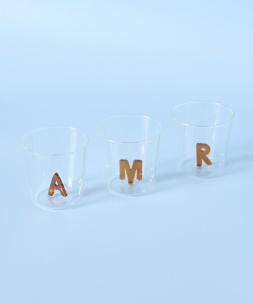 BIRTHDAY BAR（バースデイバー）の「Kindly Yours glass cup　イニシャルグラス（グラス/マグカップ/タンブラー・レディース・オレンジ/ブルー/ブルー系その他/オレンジ系その他/ブルー系その他2/オレンジ系その他2・0）」の10枚目の写真