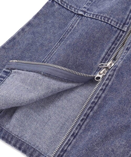 ZIDDY（ジディ）の「デニムビスチェ＆TシャツSET(130~160cm)（その他トップス・キッズ・パープル/ブルー・140cm/150cm/FREE/130cm）」の5枚目の写真