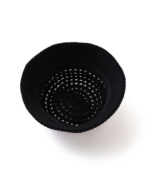 Ray BEAMS（レイビームス）の「サーモ ハット 2026（ハット・レディース・ブラック/アイボリー・ONE SIZE）」の5枚目の写真