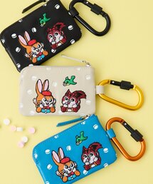ear PAPILLONNER | 【クッピーラムネ×ear】本革/コラボカラビナ付きパス＆キーケース(カードケース)
