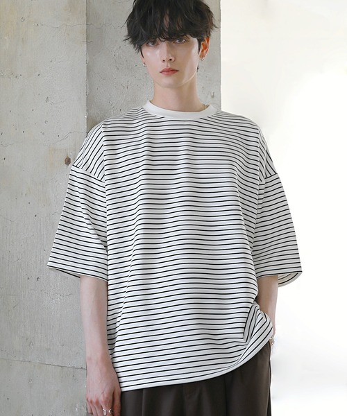 ETELIO(エテリオ)の「【25SS】マルチファンクショナリードレープポンチTシャツ 【ドローコード付き】(Tシャツ/カットソー・メンズ・ブラック/ブラック系/ホワイト/ホワイト系/ブルーグレー/ワイン・L/M/S/XL/XS)」の16枚目の写真