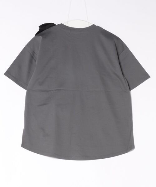 RAW FUDGE(ローファッジ)の「モチーフデザインTシャツ(Tシャツ/カットソー・レディース・オフホワイト/チャコールグレー/ブラック・M)」の12枚目の写真