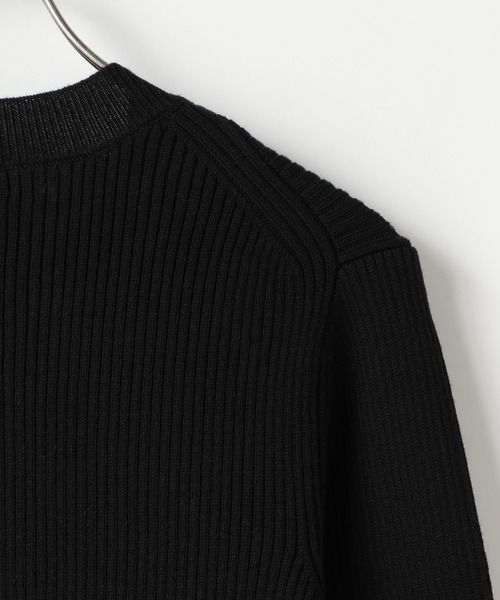 LOWRYS FARM（ローリーズファーム）の「ペプラムニットカーディガン　661234（カーディガン/ボレロ・レディース・アイボリー/ブラック/レッド/グレー・FREE）」の12枚目の写真