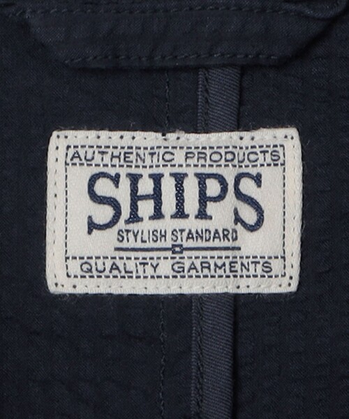 SHIPS（シップス）の「SHIPS: AUTHENTIC サッカー ジャケット（テーラードジャケット・メンズ・ネイビー・LARGE/MEDIUM/SMALL）」の6枚目の写真