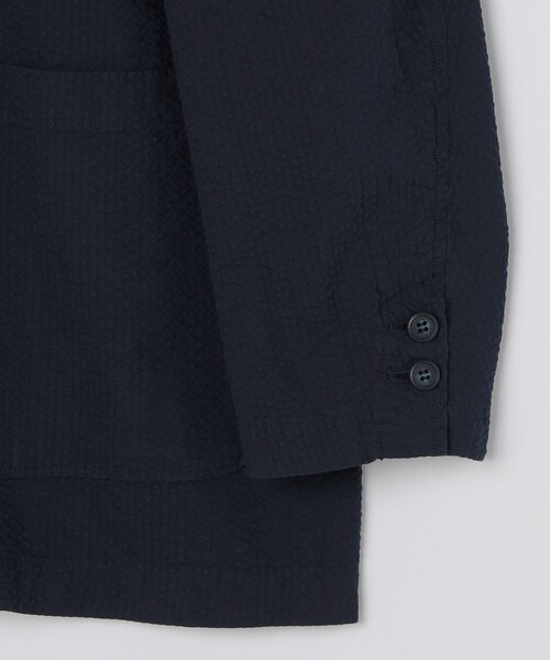 SHIPS（シップス）の「SHIPS: AUTHENTIC サッカー ジャケット（テーラードジャケット・メンズ・ネイビー・LARGE/MEDIUM/SMALL）」の7枚目の写真