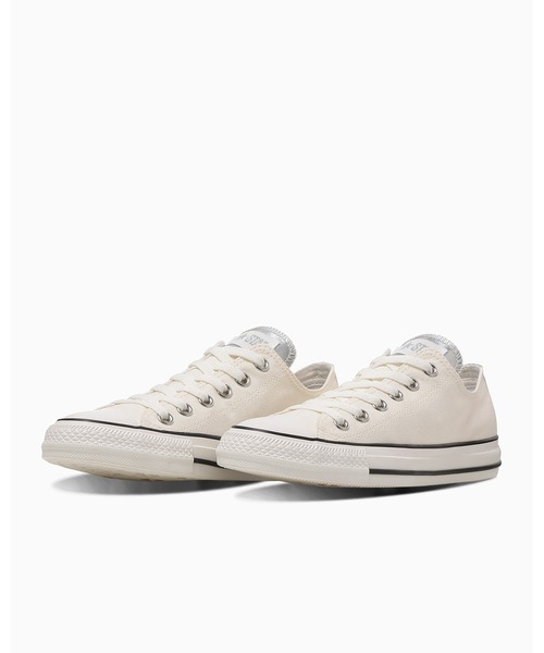 CONVERSE ALL STAR(コンバースオールスター)の「ALL STAR PM OX / オールスター PM OX(スニーカー・レディース・ホワイト×シルバー・5/4.5/4/9.5/9/8.5/8/7.5/7/6.5/5.5)」の1枚目の写真