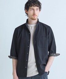 MARKAWARE/マーカウェア】ITALIAN OPEN COLLAR SHIRT/オーガニック