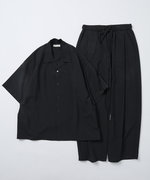セール】限定展開 リラックスフィット リネンタッチ セットアップ