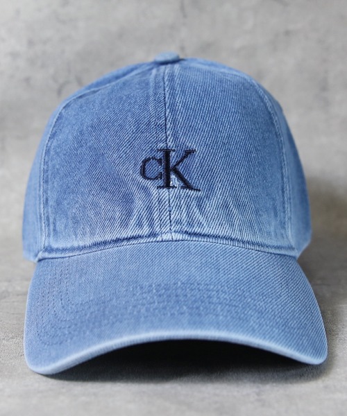 Calvin Klein（カルバン・クライン）の「Calvin Klein デニムキャップ（キャップ・メンズ・ブルー系その他・FREE）」の8枚目の写真