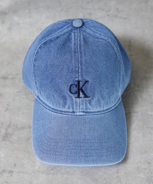 Calvin Klein（カルバン・クライン）の「Calvin Klein デニムキャップ（キャップ・メンズ・ブルー系その他・FREE）」の7枚目の写真
