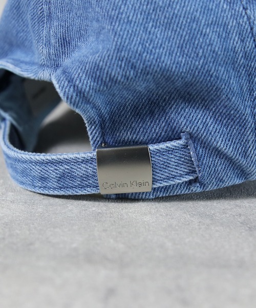 Calvin Klein（カルバン・クライン）の「Calvin Klein デニムキャップ（キャップ・メンズ・ブルー系その他・FREE）」の3枚目の写真