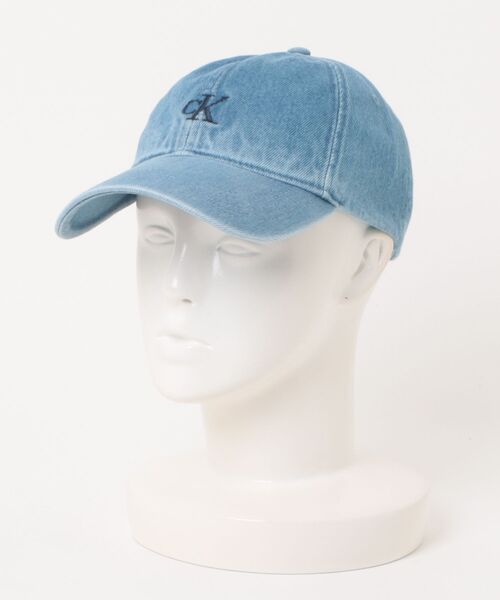 Calvin Klein（カルバン・クライン）の「Calvin Klein デニムキャップ（キャップ・メンズ・ブルー系その他・FREE）」の2枚目の写真