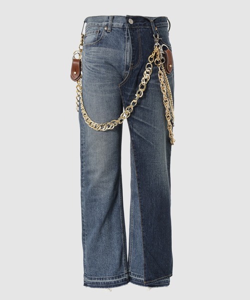 JUNYA WATANABE MAN(ジュンヤワタナベマン)の「Levi's W-NAME COTTON DENIM PANTS(デニムパンツ・メンズ・インディゴブルー・S/M/L)」の1枚目の写真