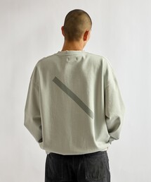 Saturdays NYC（サタデーズ ニューヨークシティ ）の「Bowery Garment Dyed Slash Sweatshirt（スウェット）」