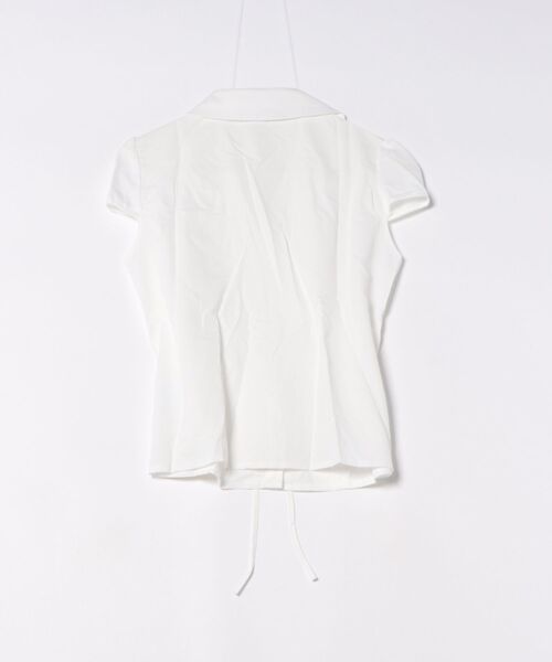 ARCHIVER（アーカイバ）の「【Lp】シャーリングシャツ（シャツ/ブラウス・レディース・ホワイト/ブラック・SMALL/MEDIUM/LARGE）」の11枚目の写真