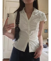 ARCHIVER | 【Lp】シャーリングシャツ(シャツ/ブラウス)