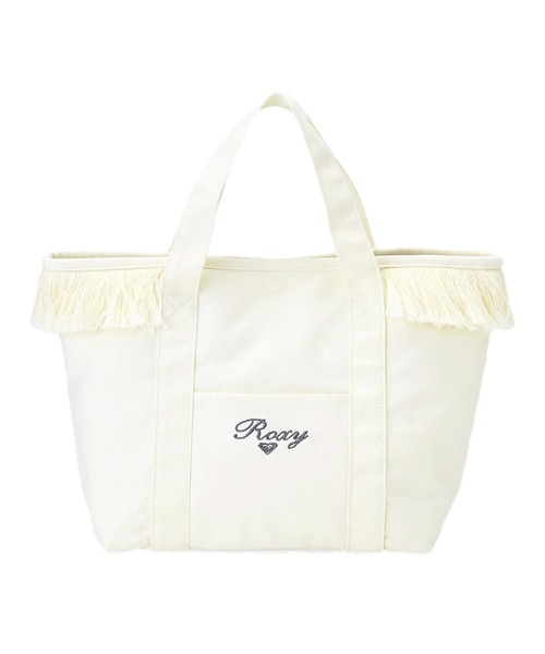 ROXY(ロキシー)の「ROXY/ロキシー トートバック CHEERFUL TOTE RBG261312(トートバッグ・レディース・オフホワイト/ブルー・FREE)」の2枚目の写真