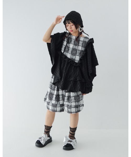 unica(ユニカ)の「フリンジカラーポケットショートパンツ laides(その他パンツ・レディース・ホワイト系その他/マスタード/ブラック・F)」の7枚目の写真