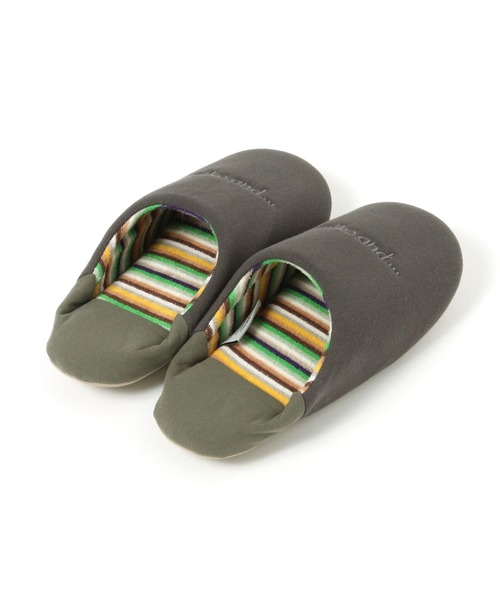 niko and...（ニコアンド）の「ニコロゴルームシューズ（ルームシューズ/スリッパ・レディース・アイボリー/チャコール/グリーン・MEDIUM/LARGE）」の11枚目の写真